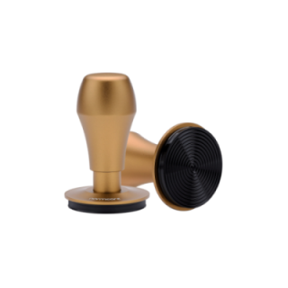 Normcore V4 Tamper med Fjeder, Riller & Titaniumsbelægning 58 mm Special Versions Guld