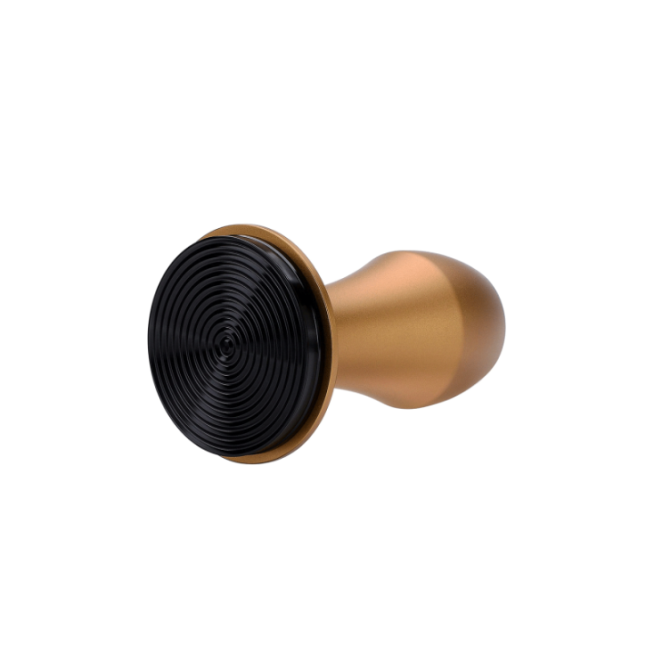 Normcore V4 Tamper med Fjeder, Riller & Titaniumsbelægning 58 mm Special Versions Guld