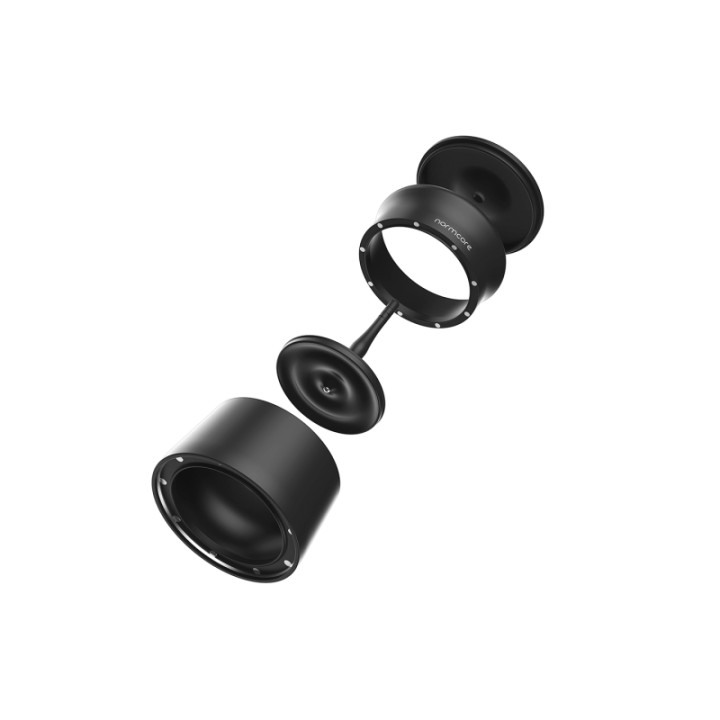 Normcore 2 i 1 Magnetisk Doserings Kop 53,3 mm Sort