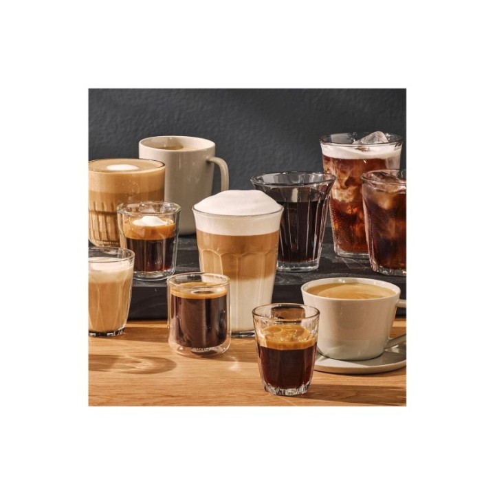 Siemens TP715R07 EQ700 Inox Silver Metallic Espressomaskine Inkl. Mælkebeholder Glas 0,7L