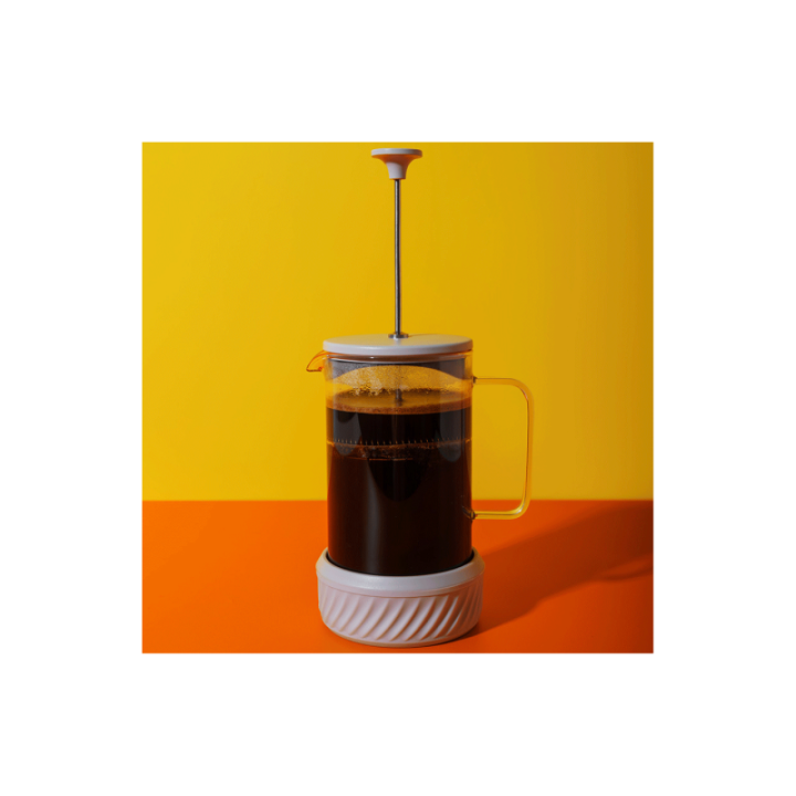 La Cafetière Zero 8 Kop. Stempelkande Latte