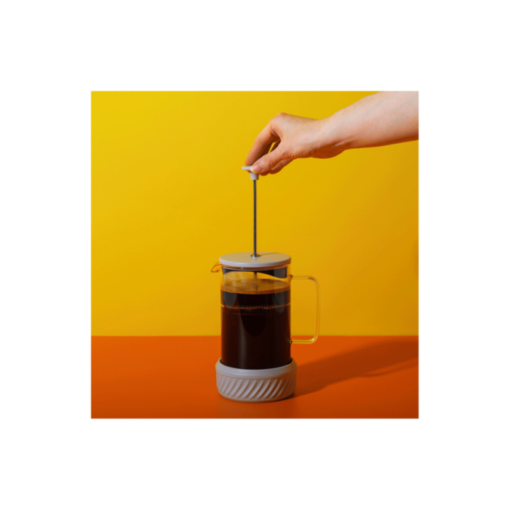 La Cafetière Zero 8 Kop. Stempelkande Latte