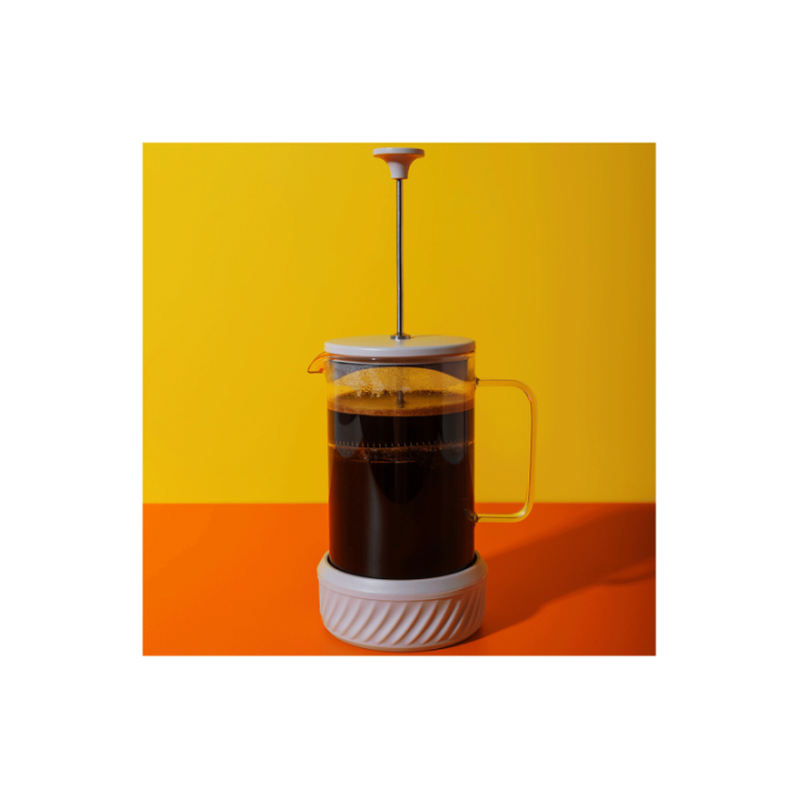 La Cafetière Zero 3 Kop. Stempelkande Latte