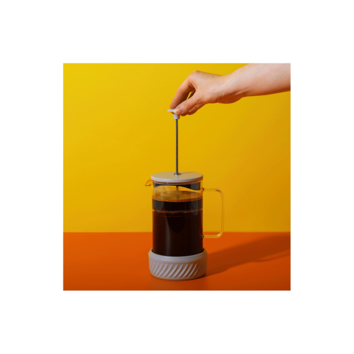 La Cafetière Zero 3 Kop. Stempelkande Latte