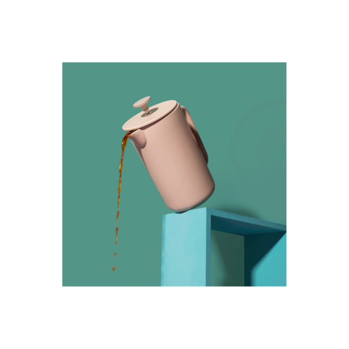 La Cafetière Arezzo 8 Kop. Stempelkande Latte