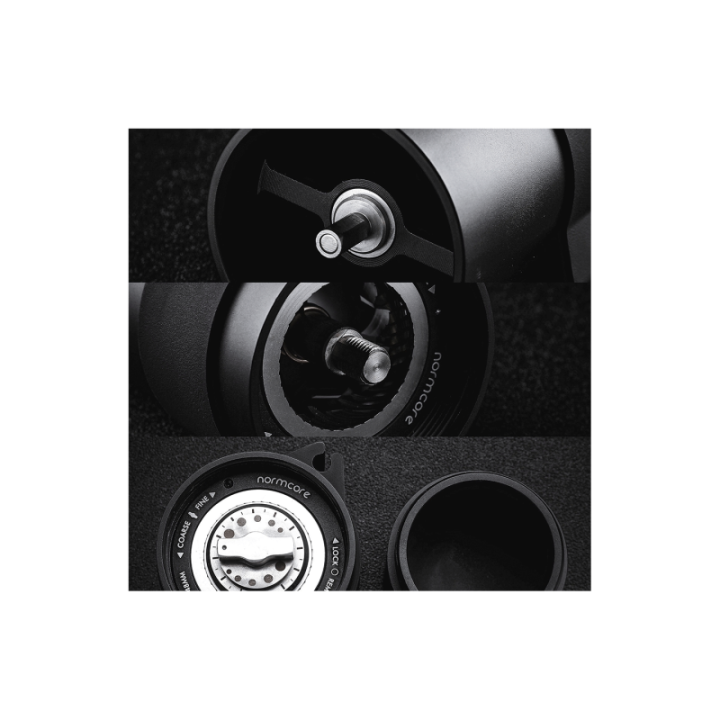 Normcore Manuel Kaffemølle V2 43mm Rustfri Stål