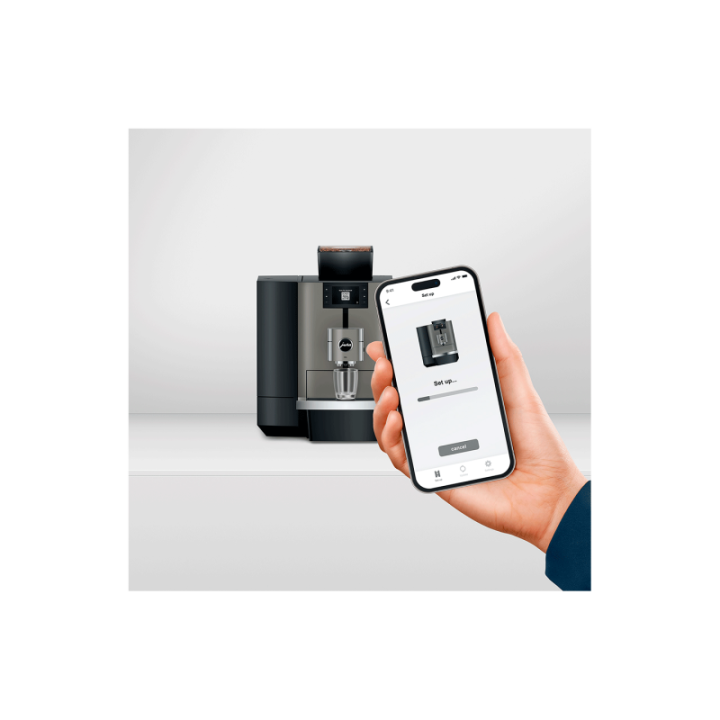 Jura X10c (EA) Dark Inox Espressomaskine Inkl. Startpakke
