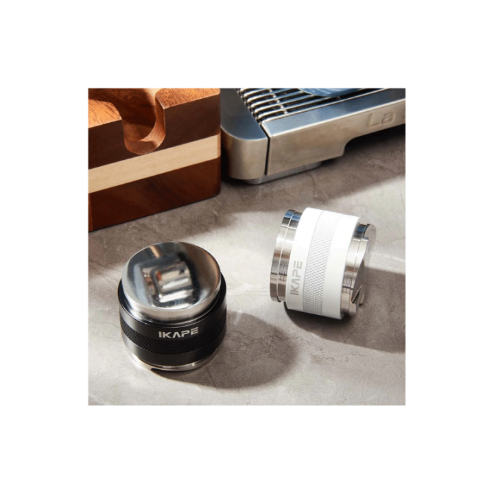 IKAPE 2 i 1 Tamper & Leveling Tool 53,3 mm Sort