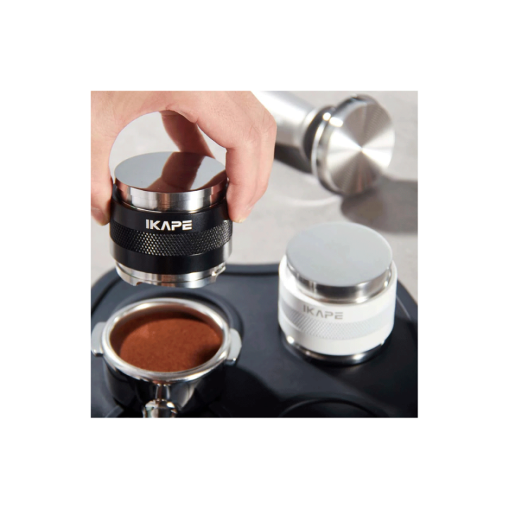 IKAPE 2 i 1 Tamper & Leveling Tool 58 mm Sort