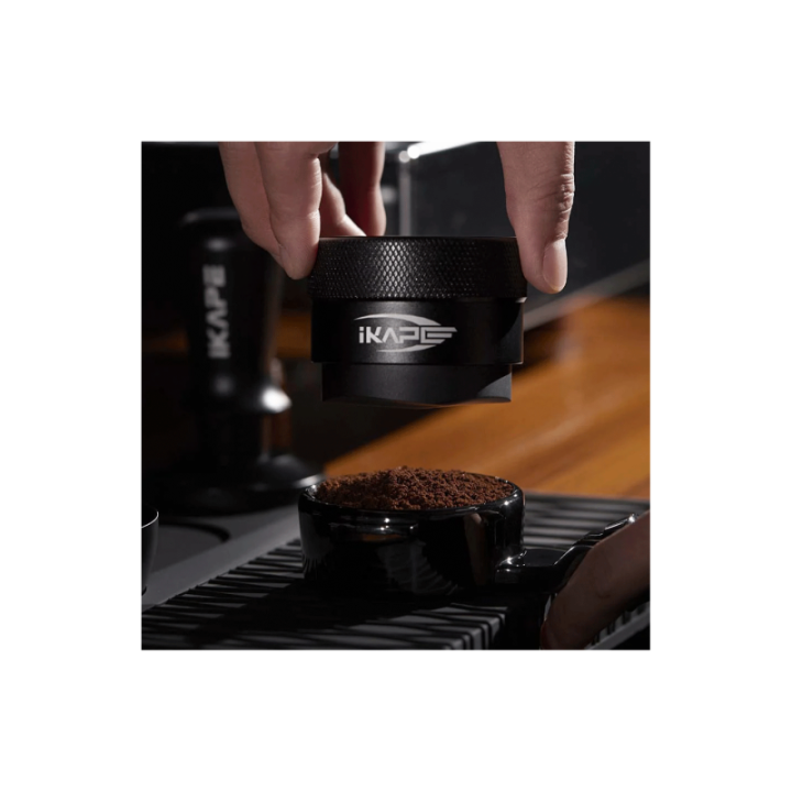 IKAPE Coffee Gravity Leveling Tool V1 Titanium 58 mm Sort