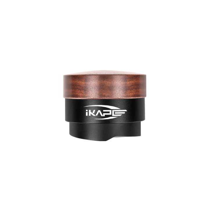 IKAPE Coffee Gravity Leveling Tool V1 Titanium 58 mm Valnød