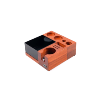 IKAPE V5 Knockbox m. Tamper Station Valnød