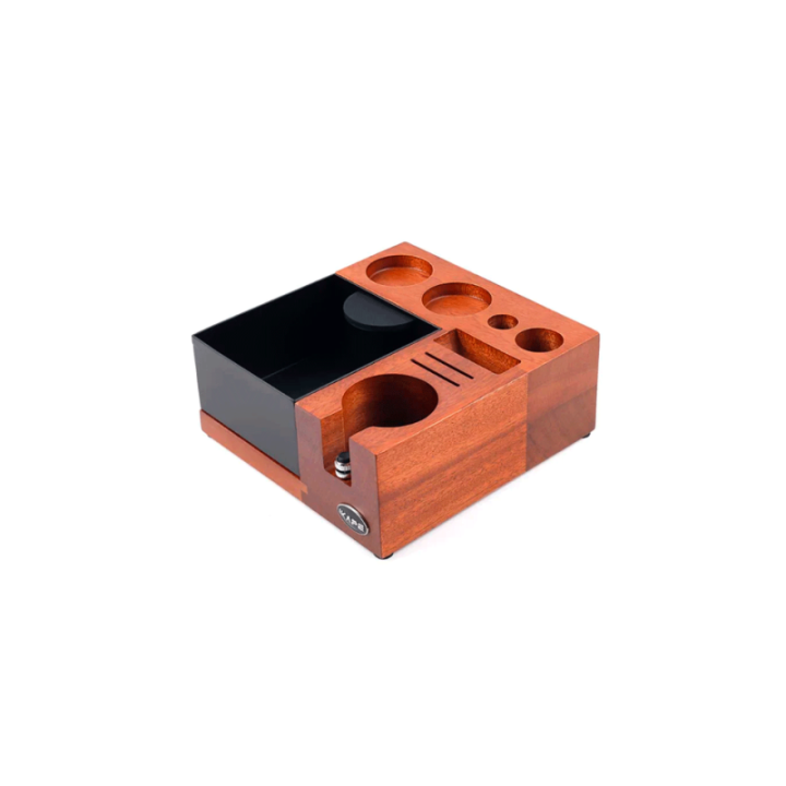 IKAPE V5 Knockbox m. Tamper Station Valnød