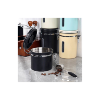 IKAPE Kaffebeholder Sort 300g