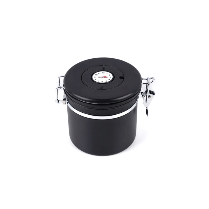 IKAPE Kaffebeholder Sort 600g