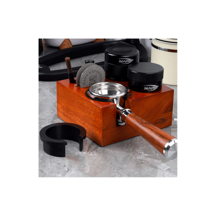 IKAPE Kompakt Tamper Station Valnød