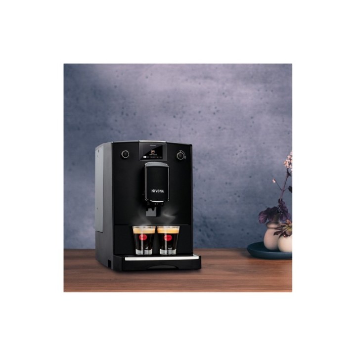 Nivona NICR 690 Mat Sort Espressomaskine Inkl. Rigtig Kaffe Mixpakke 3kg Hele kaffebønner