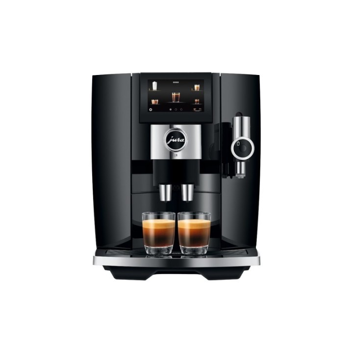 Jura J8 (EA) Piano Black Espressomaskine Inkl. Startpakke, Plejepakke, Filtre, Mælkebeholder & 1kg Dolce Crema