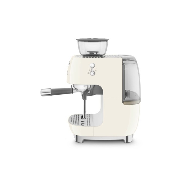 Smeg EGF03CREU Manuel espressomaskine Inkl. Kværn Creme & Rigtig Kaffe Bestseller Mixpakke 3kg Hele kaffebønner