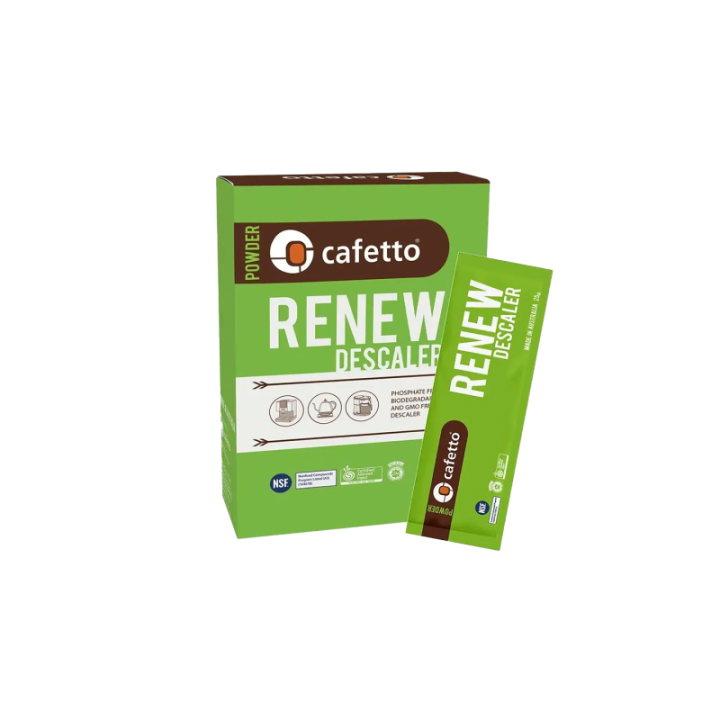 Cafetto Renew Organisk Afkalkningspulver 18x25g