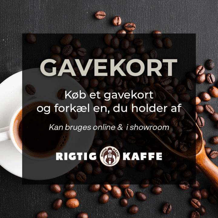Gavekort til Rigtig Kaffe