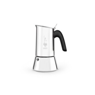 Bialetti Venus Elegance 4 Kop. Espressokande Stål Inkl. Lavazza Tales of Italy Canal Grande 226,8g Formalet kaffe