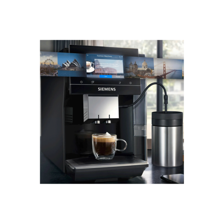 Siemens TP713R19 EQ700 Classic Piano Sort Espressomaskine