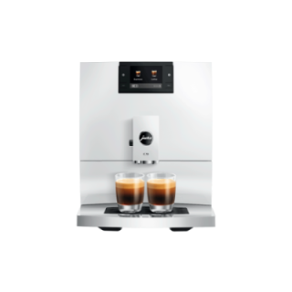 Jura C9 (EA) Piano White Espressomaskine Inkl. Startpakke DK sprog