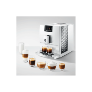 Jura C9 (EA) Piano White Espressomaskine Inkl. Startpakke DK sprog