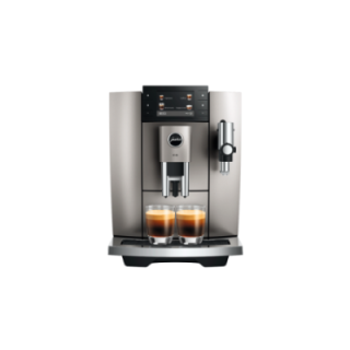 Jura E8 (ED) Midnight Silver Espressomaskine Inkl. Startpakke (DK sprog)
