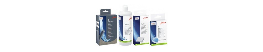 Jura plejeprodukter - Plej maskinen med Jura renseprodukter
