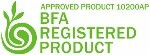 BFA Registered Product